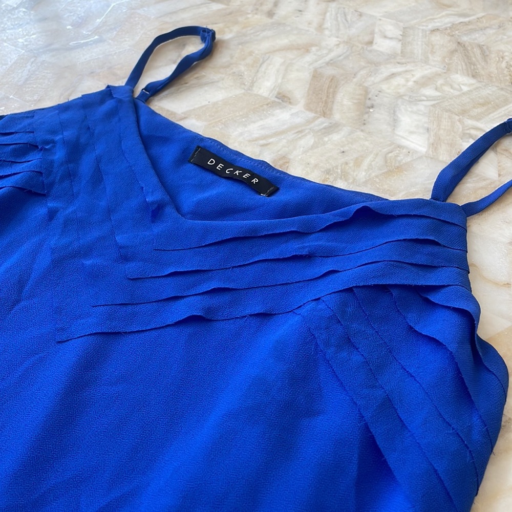 Decker Cobolt Blue Tank Top
